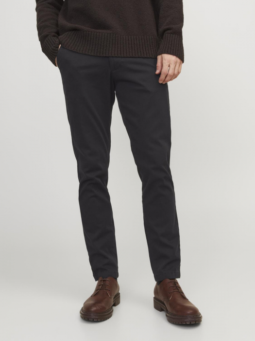 Jack Jones Мужские Брюки Чёрные Slim [6]