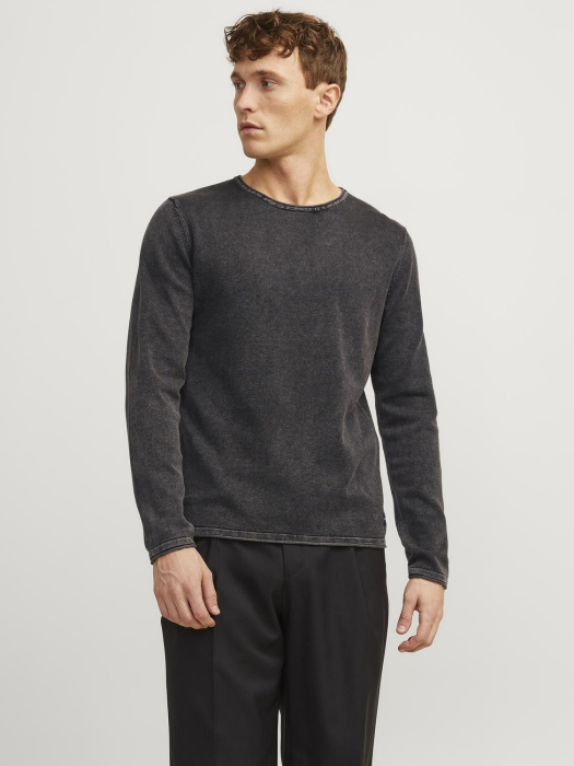 Jack Jones Pulover Gri Inchis  Barbati [6]
