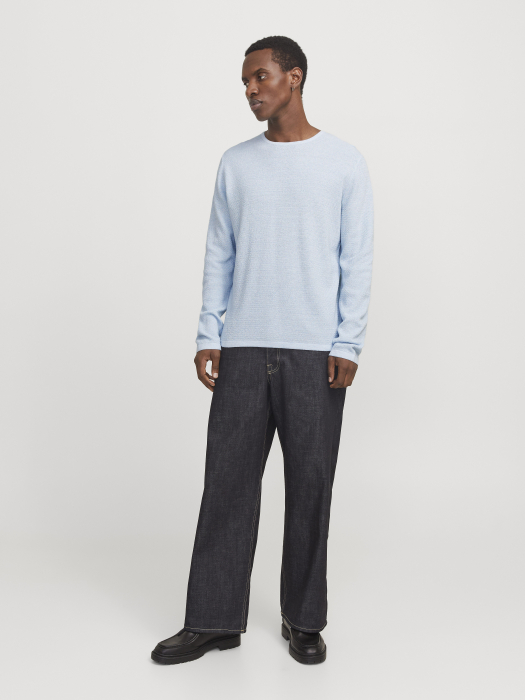 Jack Jones Pulover Albastru Deschis  Barbati [6]