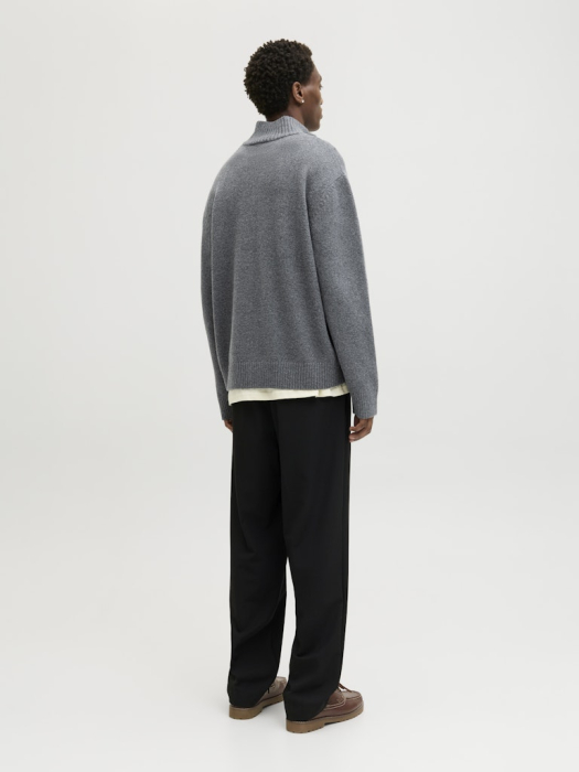 JACK&JONES Мужской Свитер Dark Grey Melange  [4]
