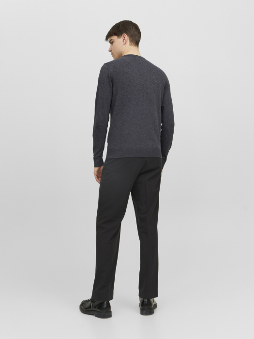 JACK&JONES Мужской Свитер Dark Grey Melange Regular [2]