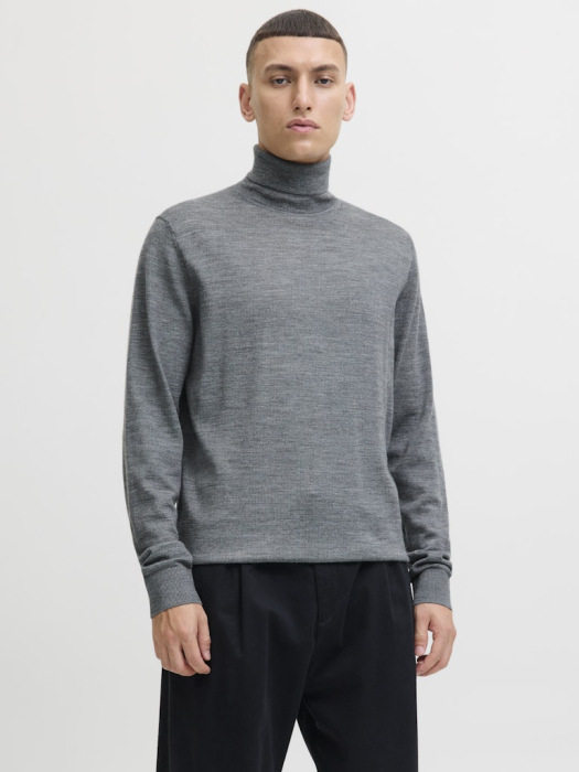 Jack Jones Pulover Gri Inchis  Barbati [1]