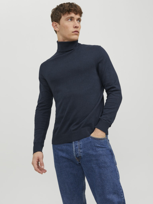 JACK&JONES Мужской Свитер Navy Blazer Slim [4]