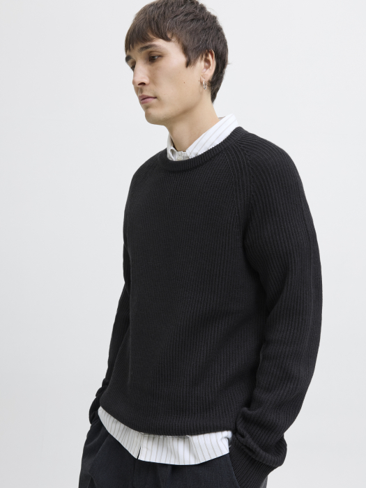 JACK&JONES Мужской Свитер Чёрный  [6]