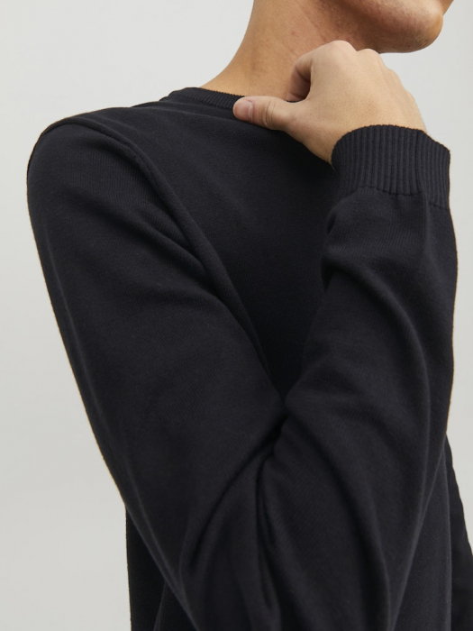JACK&JONES Мужской Свитер Чёрный [7]
