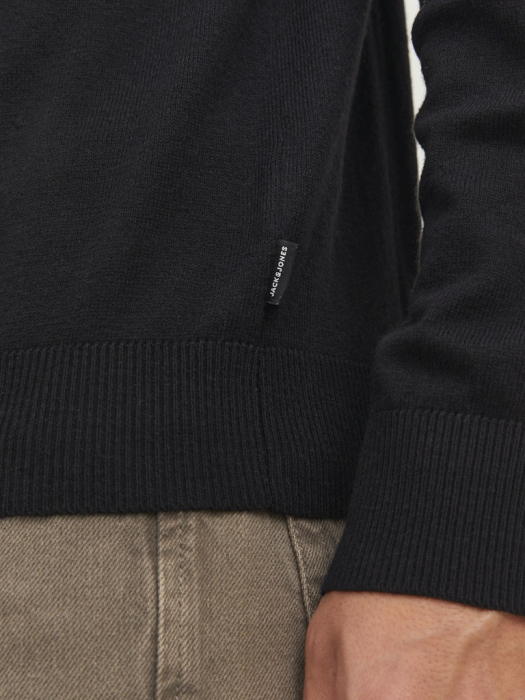 JACK&JONES Pulover Negru  Barbati [7]