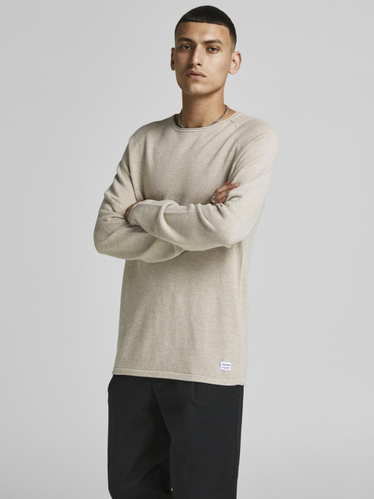 Jack Jones Свитер Oatmeal Melange  [1]