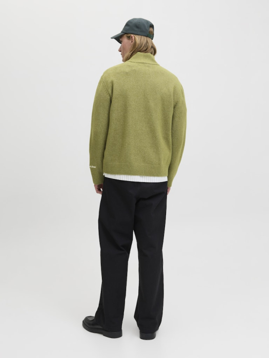 JACK&JONES Pulover Olive Drab  Barbati [4]