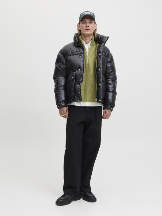 JACK&JONES Pulover Olive Drab  Barbati [1]