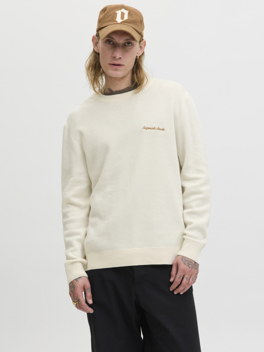 JACK&JONES Мужской Свитер Sea Salt  [1]