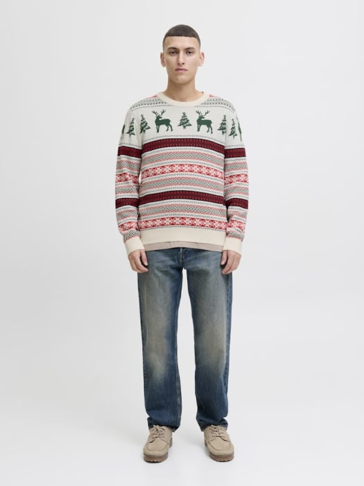 JACK&JONES Мужской Свитер Зелёный  [1]