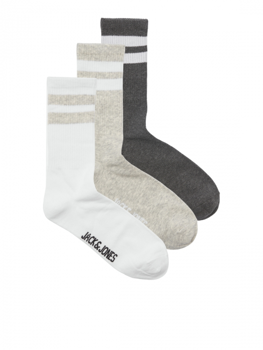 Jack Jones Set Sosete Alb/Negru/Gri  Barbati [2]