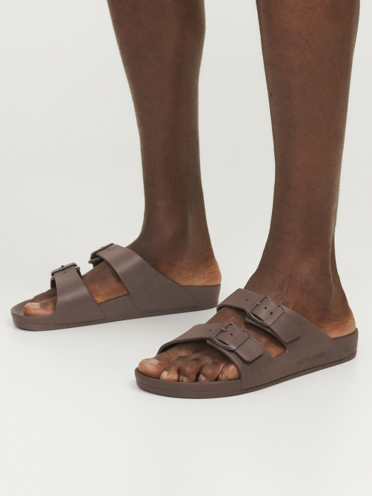 Jack Jones Мужские Шлёпанцы Коричневые  [2]