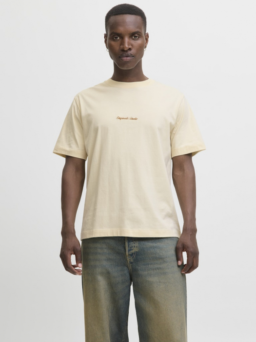 JACK&JONES Мужская Футболка Antique White  [1]