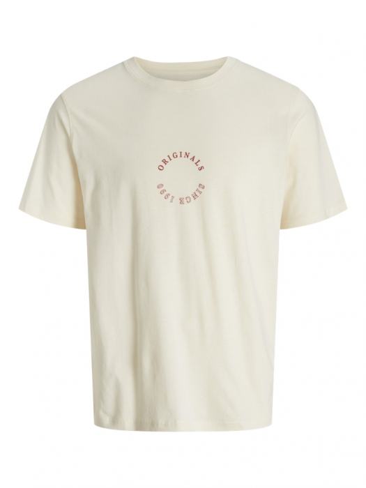 JACK&JONES Мужская Футболка Antique White  [1]