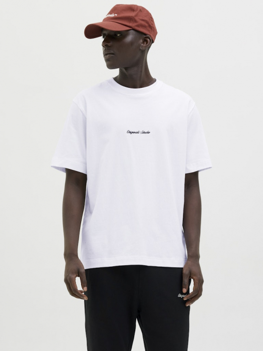 JACK&JONES Мужская Футболка Яркая Белая  [1]