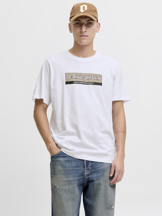 Jack Jones Tricou Alb  Barbati [1]