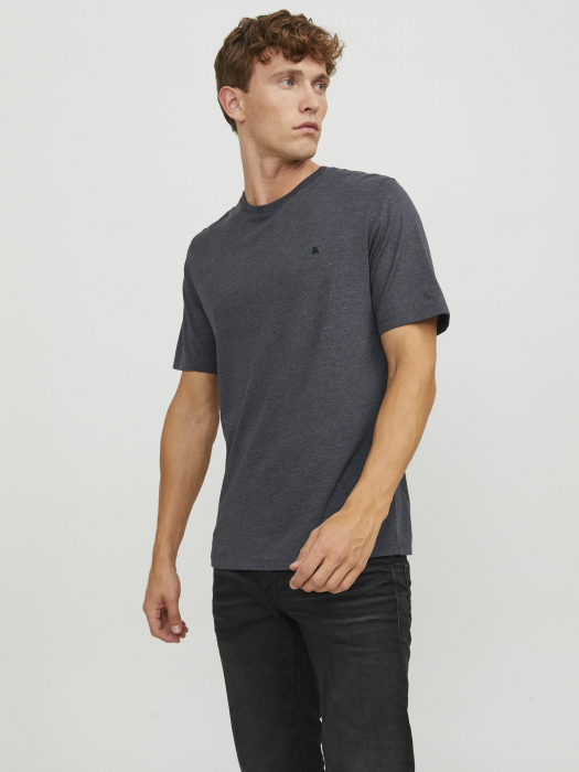 Jack Jones Мужская Футболка Тёмная Серая Regular [1]