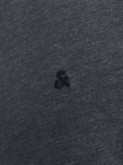 Jack Jones Мужская Футболка Тёмная Серая Regular [4]
