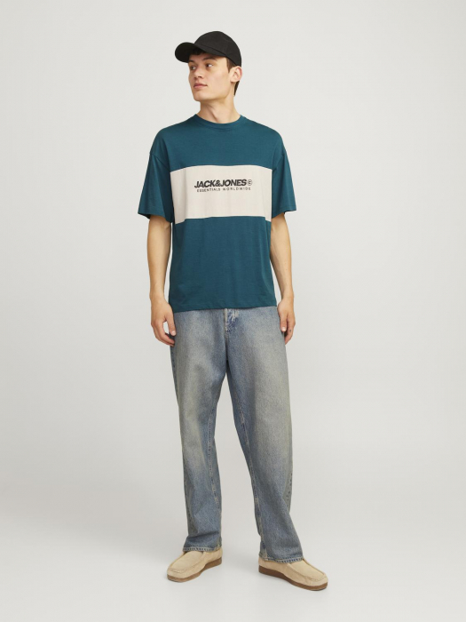 Jack Jones Мужская Футболка Бирюзовая  [6]