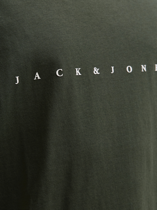 Jack Jones Мужская Футболка Хаки  [6]