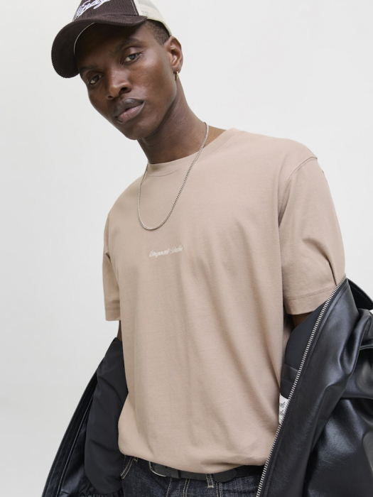 JACK&JONES Tricou Mocha Meringue  Barbati [6]