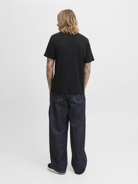 JACK&JONES Мужская Футболка Чёрная  [3]