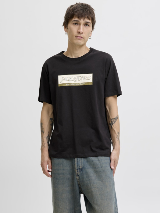 Jack Jones Tricou Negru  Barbati [1]