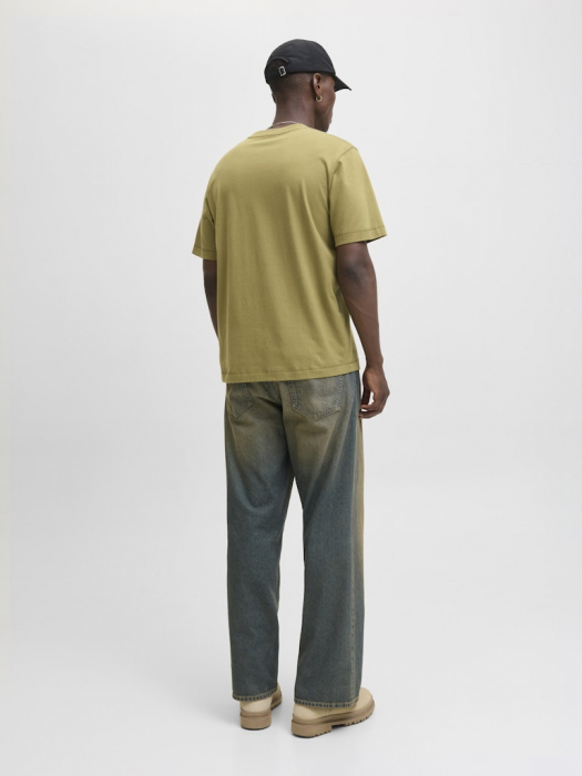 JACK&JONES Мужская Футболка Olive Drab  [4]