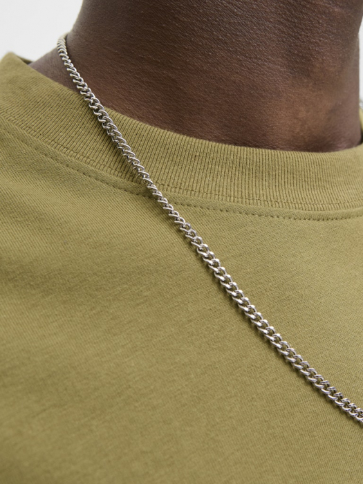 JACK&JONES Мужская Футболка Olive Drab  [3]