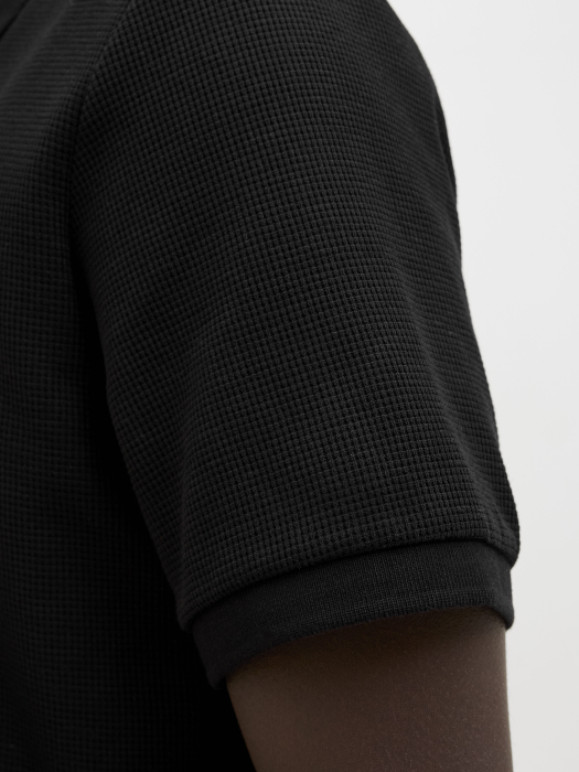 Jack Jones Tricou Polo Negru Standard Barbati [4]