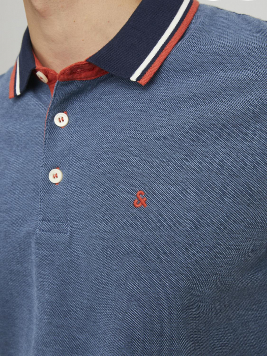 Jack Jones Tricou Polo Albastru Slim Barbati [6]