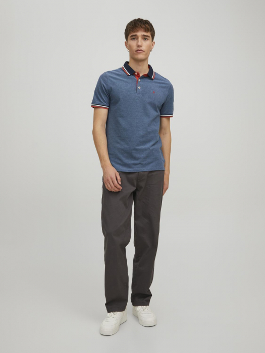 Jack Jones Tricou Polo Albastru Slim Barbati [3]