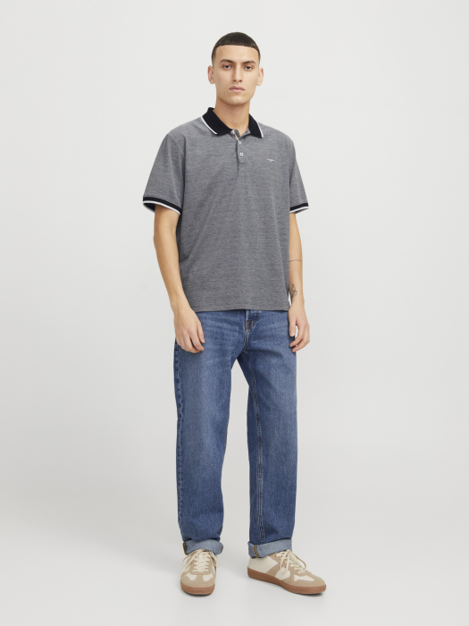 JACK&JONES Мужская Футболка-Поло Maritime Blue  [3]