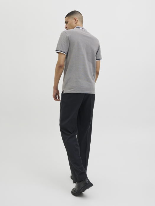Jack Jones Tricou Polo Gri Deschis  Barbati [4]