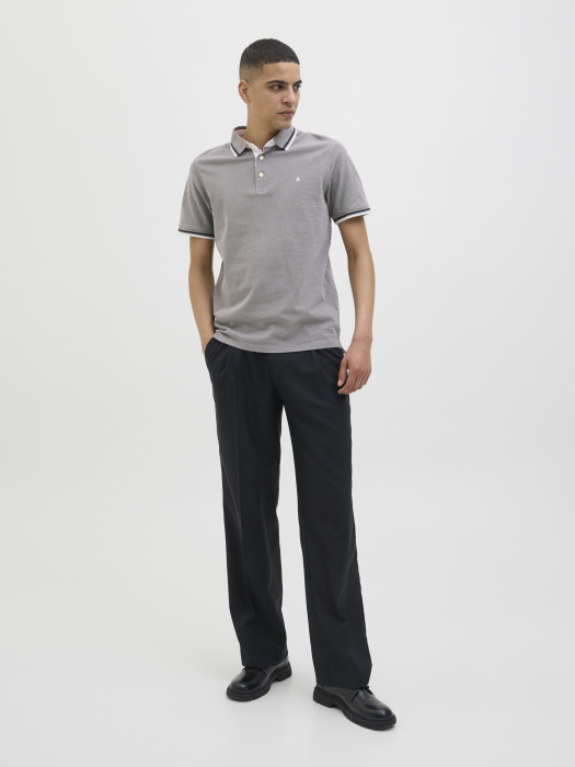Jack Jones Tricou Polo Gri Deschis  Barbati [2]