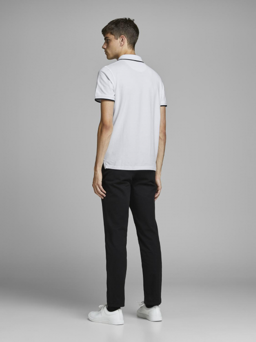 Jack Jones Tricou Polo Alb Slim Barbati [7]