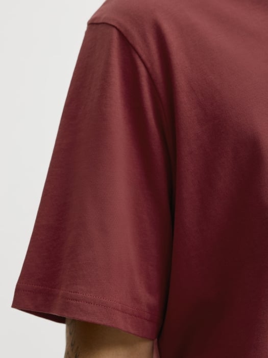 JACK&JONES Мужская Футболка Красная  [6]