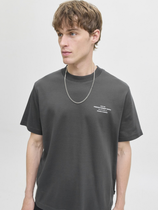 JACK&JONES Tricou Volcanic Ash  Barbati [5]