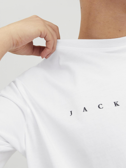 Jack Jones Мужская Футболка Белая  [4]