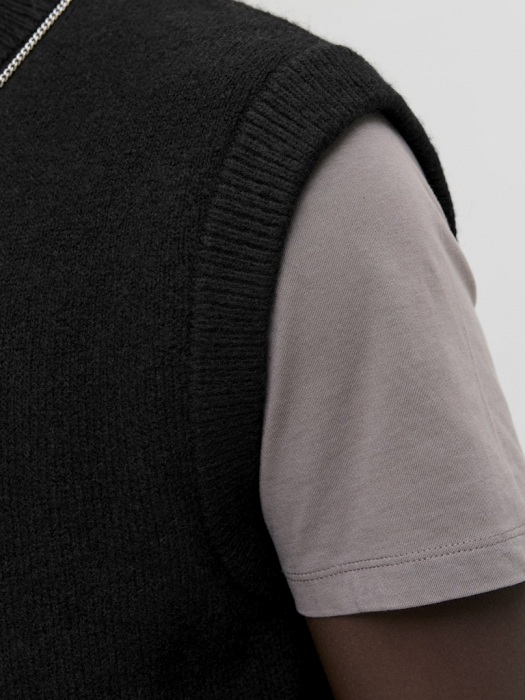 JACK&JONES Мужской Жилет Чёрный  [5]