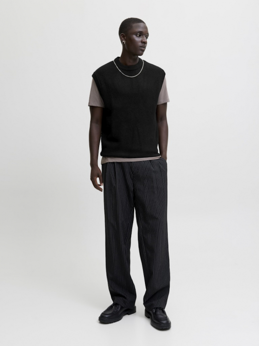 JACK&JONES Мужской Жилет Чёрный  [3]