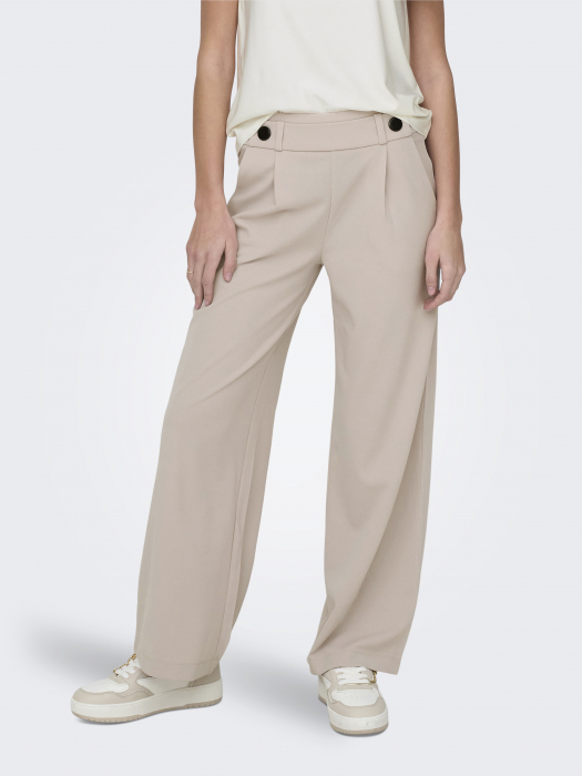 Jdy Женские Брюки Бежевые Wide Leg [3]