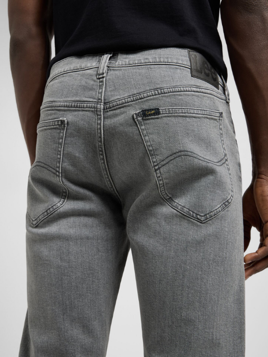 Lee Blugi Gri Deschis DAREN ZIP FLY Regular Straight Barbati [5]