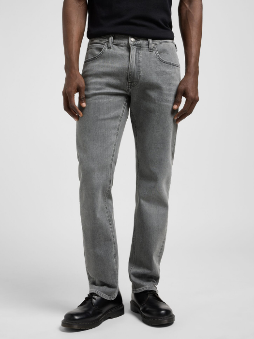 Lee Blugi Gri Deschis DAREN ZIP FLY Regular Straight Barbati [2]