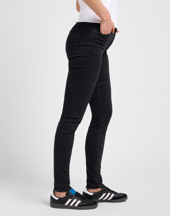Lee Женские Джинсы Black Avery High Waist Skinny [4]