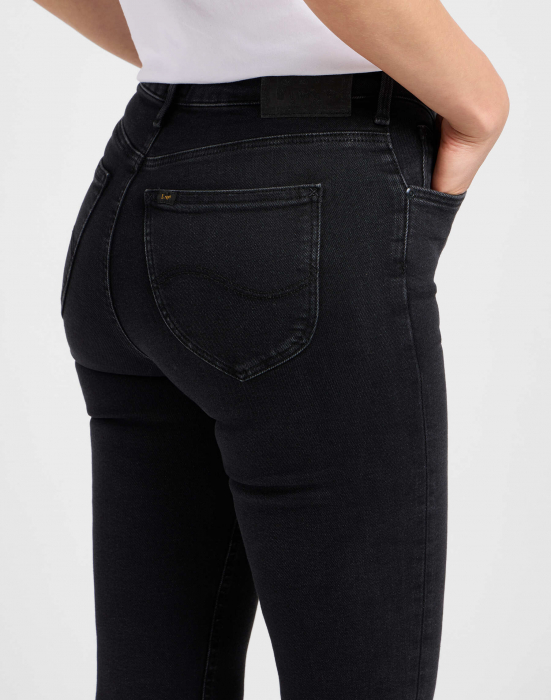 Lee Женские Джинсы Black Avery High Waist Skinny [5]