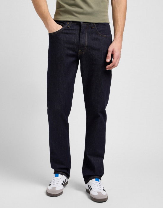 Lee Мужские Джинсы Индиго BROOKLYN Classic Straight [1]
