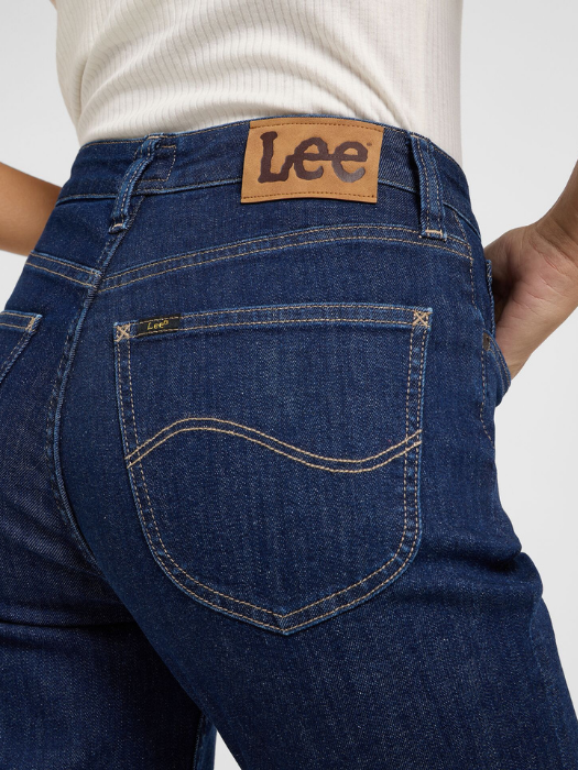 Lee Женские Джинсы Индиго CAROL Regular Straight [4]