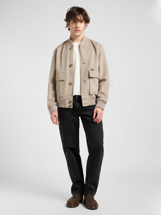 Lee Blugi Negri HADEN Relaxed Straight Barbati [1]